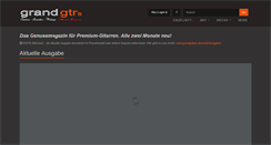 Desktop Screenshot of grandguitars.de